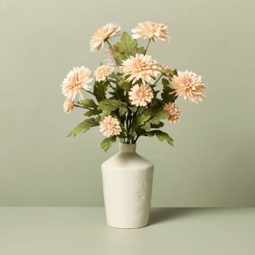 21" Faux Orange Daisy Flower Arrangement - Hearth & Hand™ with Magnolia