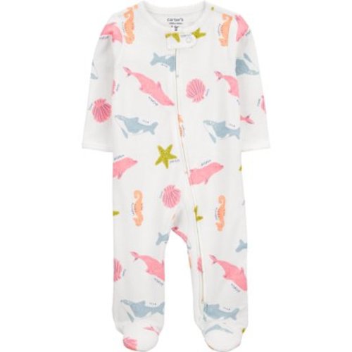 Carter's Child of Mine Baby Girl Sleep 'n Play, One-Piece, Sizes Preemie-6/9 Months