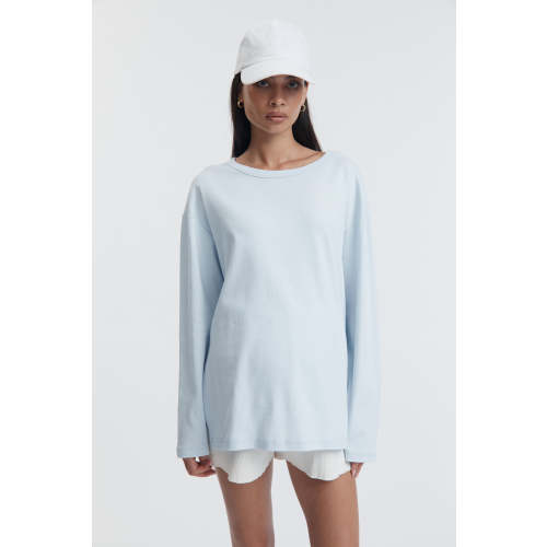 Legoe Heritage | Organic Cotton LS Tee | Powder | Size 0