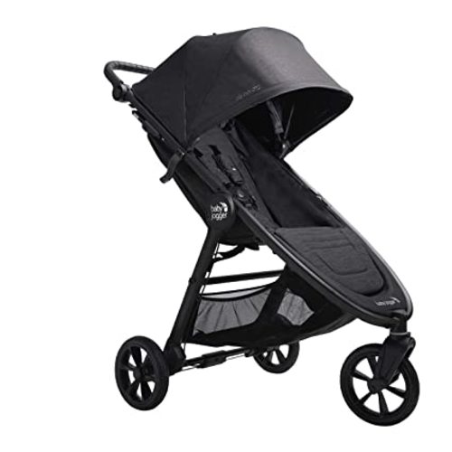 Baby Jogger City Mini GT2 All-Terrain Stroller, Black, Complete with Adjustable Handlebar, Hand-Operated Parking Brake, and Car Seat Adapter
