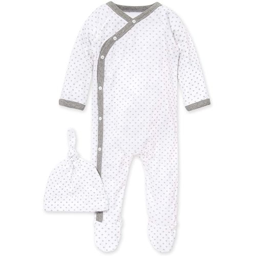 Burt's Bees Baby baby-boys Romper Jumpsuit, 100% Organic Cotton One-piece Coverall