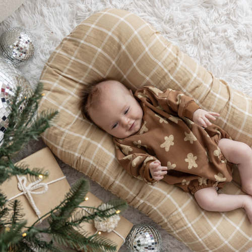 Nutmeg Plaid | Changing Pad Cover