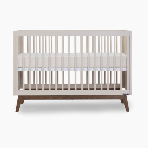 dadada Soho 3-in-1 Convertible Crib - Almond Milk/Walnut