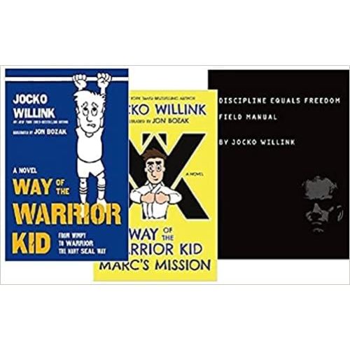 By Jocko Willink : Way of the Warrior Kid; Marc's Mission; Discipline Equals Freedom 3 Book Set - Hardcover Hardcover – January 1, 2022