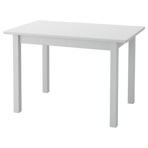 SUNDVIK Children's table - gray 29 7/8x19 5/8 "