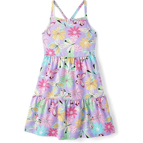 The Children's Place Girls' Casual Sleeveless Tiered Dresses