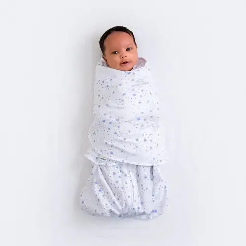 Cotton Swaddle Midnight Moons