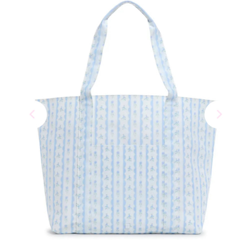 BLUE RIBBON FLORAL JUMBO TOTE