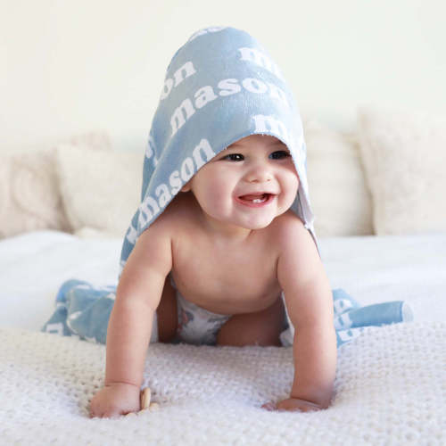 Personalized Hooded Towel | Solids