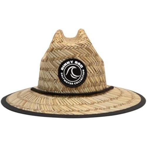 Barney Patrol Kids Natural Woven Straw Sun Hat - Beach and Pool Protection for Toddler, Baby, Youth Sizes