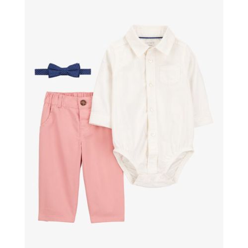 Baby 3-Piece Bowtie Pant Set - Carter's | Carter's