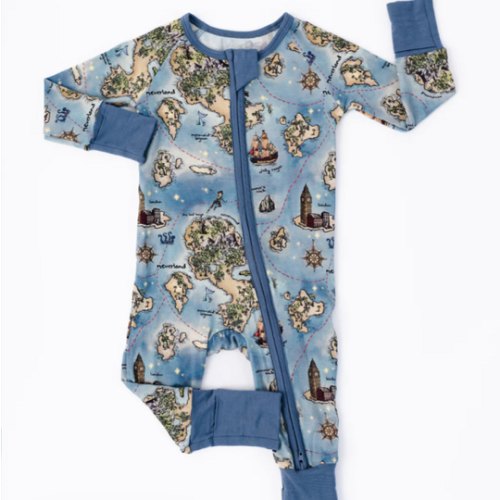 Neverland Map Bamboo Sleeper