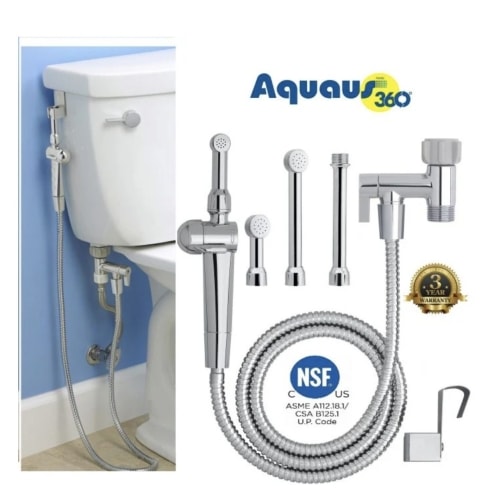 RinseWorks Aquaus 360 :: Cloth Diaper Sprayer (toilet hookup)