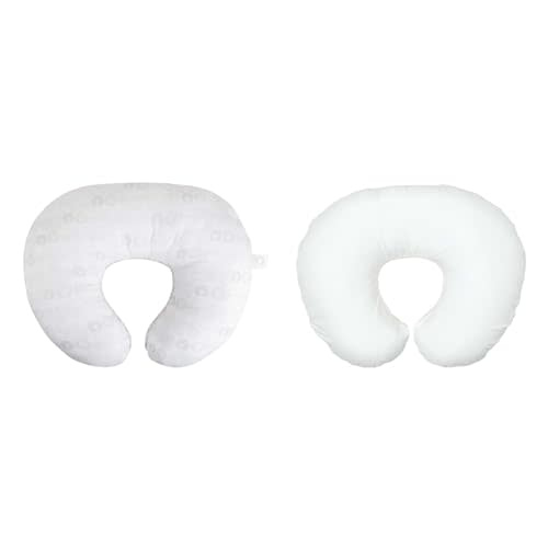 Boppy Original Nursing Pillow Liner, Bright White, Machine Washable and Wipeable, Extends Time Between Washes, Liner Only