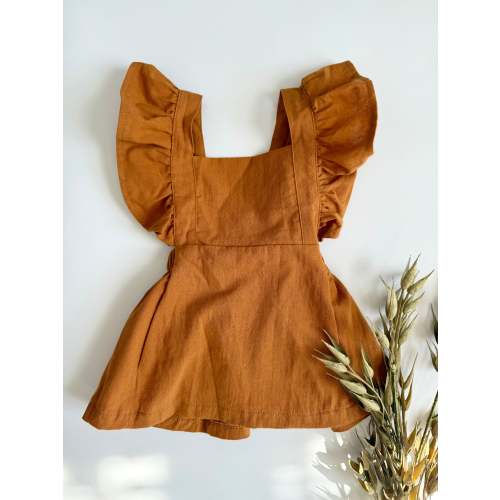 Flutter Dress | Pumpkin