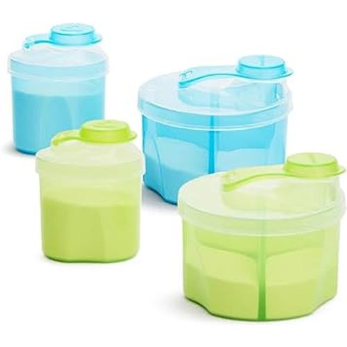 Munchkin Formula Dispenser Combo Pack, Blue/Green - 2 Sets