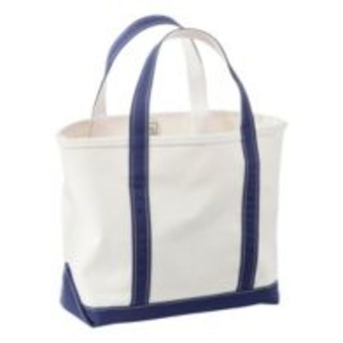 Tote Bags | Bags & Travel at L.L.Bean | Medium, open-top, Navy