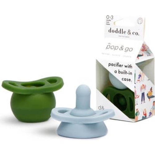 2-Pack Pop & Go Pacifier Set, 0-3 M