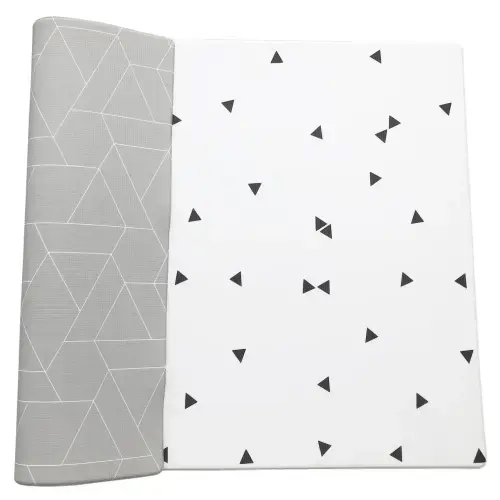 Little Bot Baby Play Mat (Ofie mat, zen line + triangle)