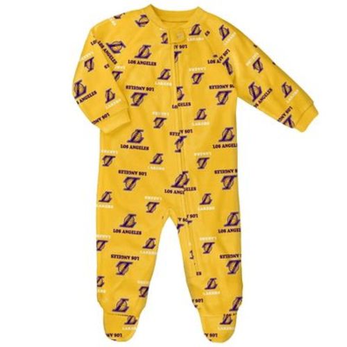 Nba Los Angeles Lakers Infant Boys' Sleeper - 3-6m