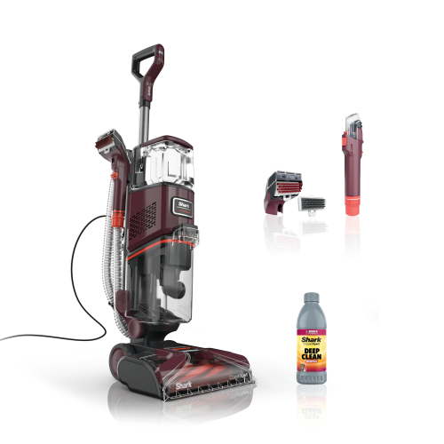 Shark CarpetXpert Spot & Stain Upright Carpet & Area Rug Cleaner, Upholstery, Pet Friendly, Carpet Shampooer, 3 Tools, Cleaning Solution, EX150 Magenta