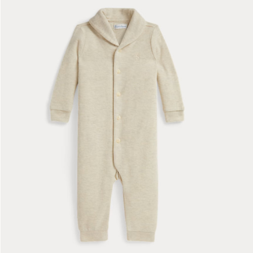 Fleece Shawl-Collar Coverall