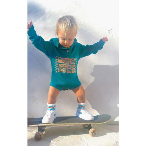 Endless Summer hooded knit jumpsuit