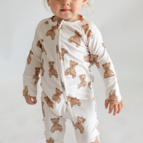 Infant Romper in Bears