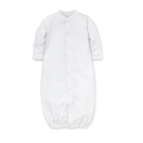 White/Pink Kissy Basics Conv. Gown