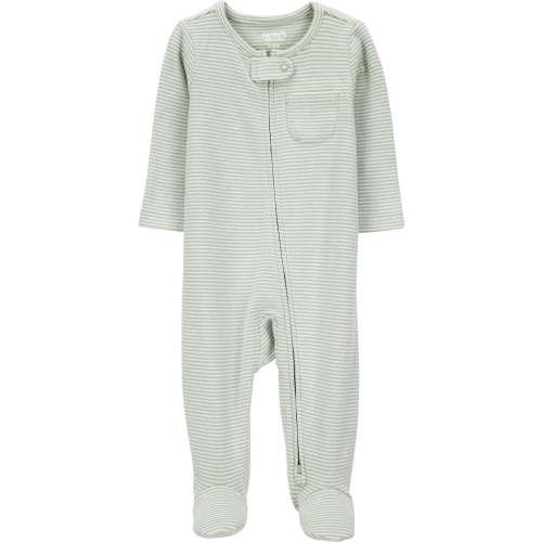 Carter's Child of Mine Baby Sleeper Pajama, Preemie-6/9 Months, Plush, Two-Way Zipper