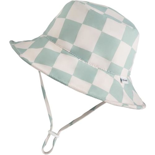 Tiny Twinkle Baby&Toddler Sun Hat|Adjustable UPF 50+ Bucket Hat for Infants&Kids|Lightweight Quick-Dry Hat for Beach&Swim