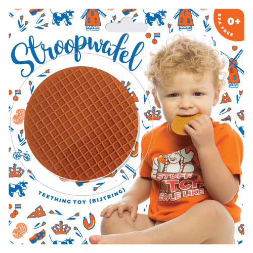 Stroopwafel Teething Toy (Bijtring)
