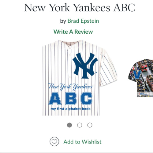 New York Yankees ABC by Brad Epstein, Board Book | Barnes & Noble®