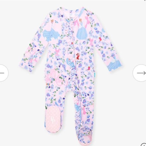 Princess Pink Baby Girl Sleeper | Disney Princess Cinderella