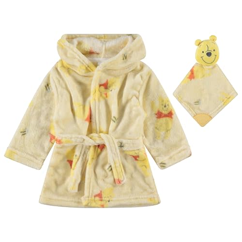 Disney baby-boys Baby Robe With Lovie Attacehment