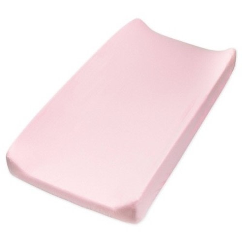 Honest Baby Organic Cotton Changing Pad Cover, Color: Light Pink