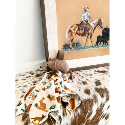 Texas Armadillo Baby Lovey