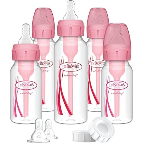 Dr. Brown's Options Feeding Bottles Gift Set in Pink