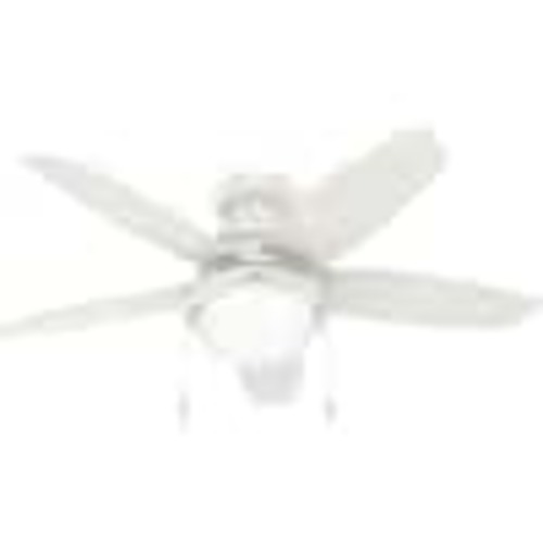 Hunter Lilliana 44 in. Indoor Fresh White Ceiling Fan with Light Kit 51224
