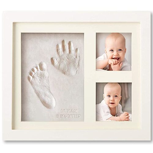 Amazon.com : Baby Handprint and Footprint Makers Kit Keepsake Frame for Newborn Boys & Girls Baby Girl Gifts & Baby Boy Gifts New Mom Baby Shower Gifts Baby Milestone Picture Frames Baby Registry Nursery : Baby