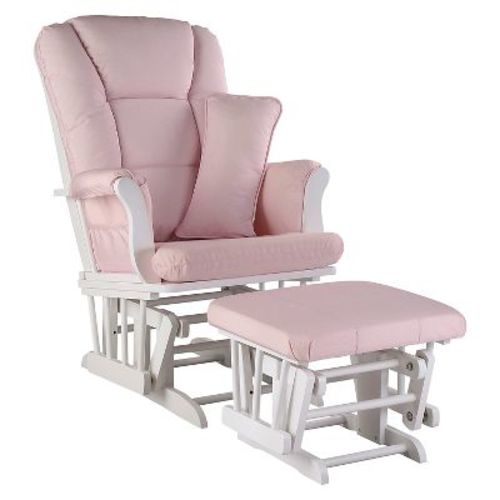 Storkcraft Tuscany Glider Nursery Rocking Chair and Ottoman
