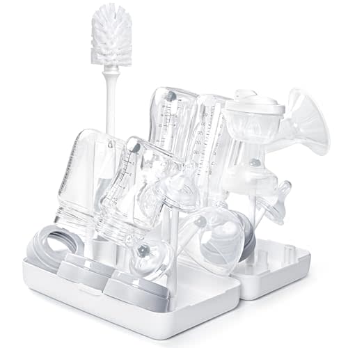 Termichy Travel Baby Bottle Drying Rack, Compact Size with Large Capacity for Working Mom, Visit Families, Friends or Camping with Baby Gary