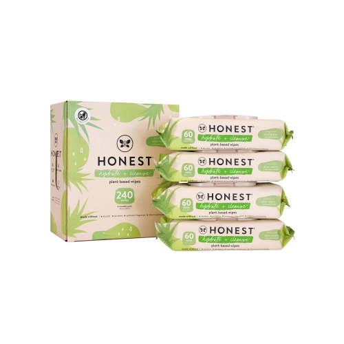 The Honest Company Hydrate + Cleanse, Benefit Wipes, 240 Count (Select for More Options)