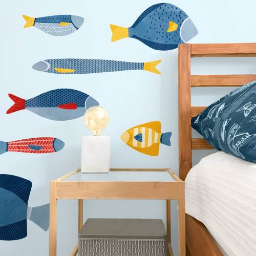 Big Fish Kit - Fabric Wall Decal - Sag Harbor - Mej Mej