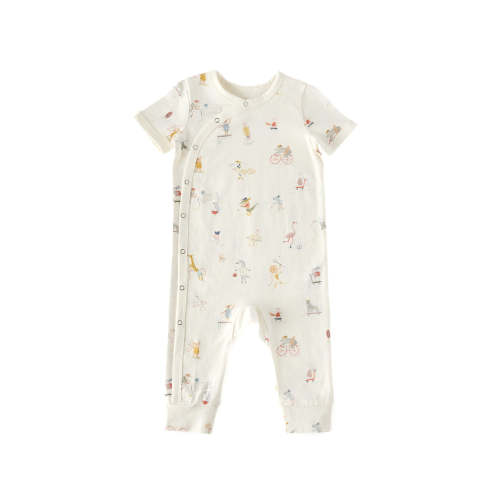 Short Sleeve Kimono Romper