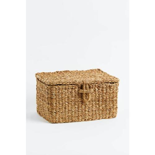 STORAGE BASKET WITH LID