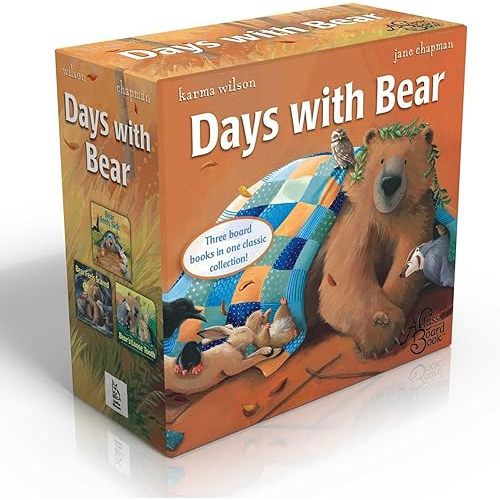 Days with Bear (Boxed Set): Bear Feels Scared; Bear Feels Sick; Bear's Loose Tooth (The Bear Books) Board book – October 20, 2015