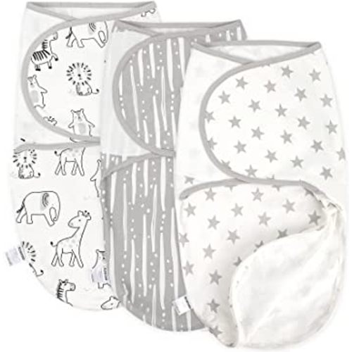 Amazon.com: Knirose Ultra Soft Patented-Velcro Easy Adjustable Baby Infant Wrap Swaddle Blankets for Newborn Baby Boys Girls 0-3 Months, Wearable Swaddle Sleep Sacks Easy Diaper Changing Sleeping Bag with Zipper : BabyPlay IconPlay Icon