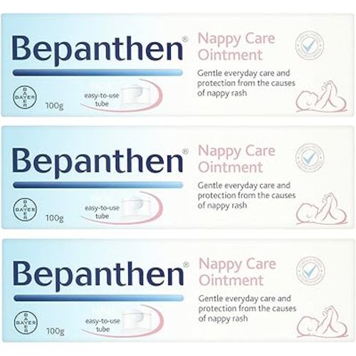 Three Packs of Bepanthen Ointment x 100g