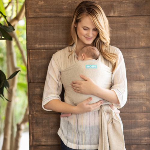Moby Evolution Wrap Carrier - Almond